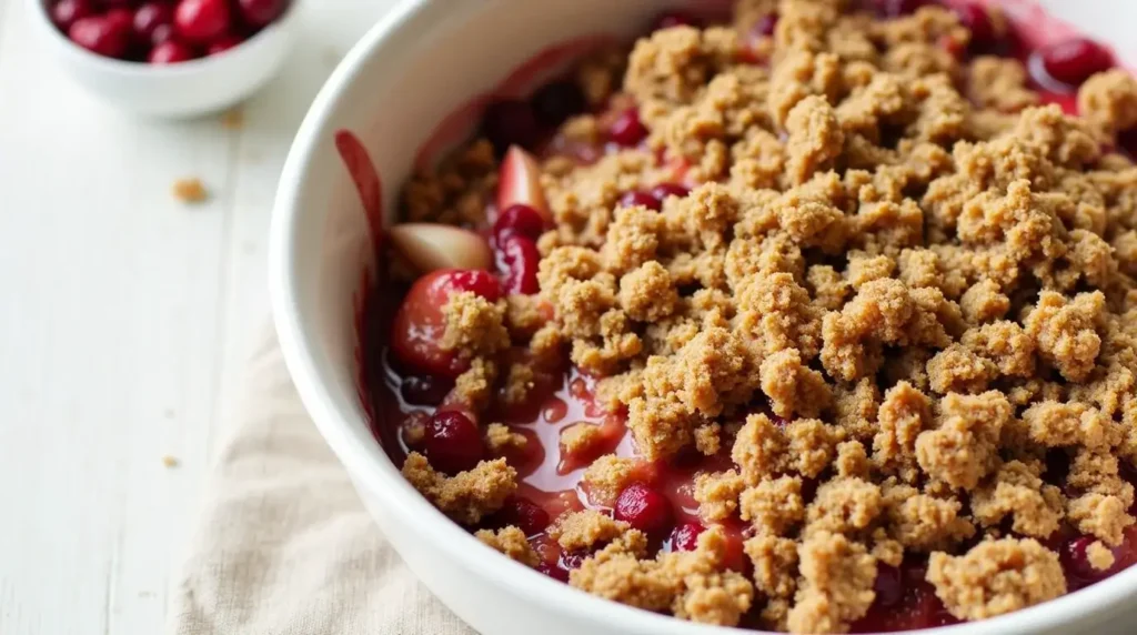 Apple Cranberry Crisp (3)