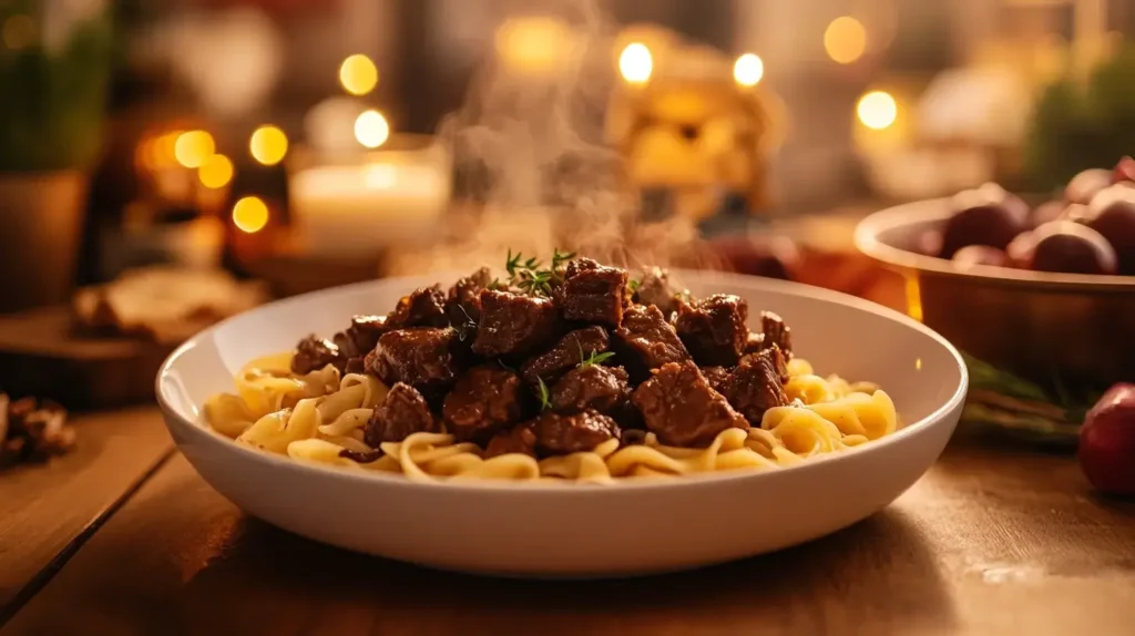 Beef Tips And Noodles Crock Pot (4)