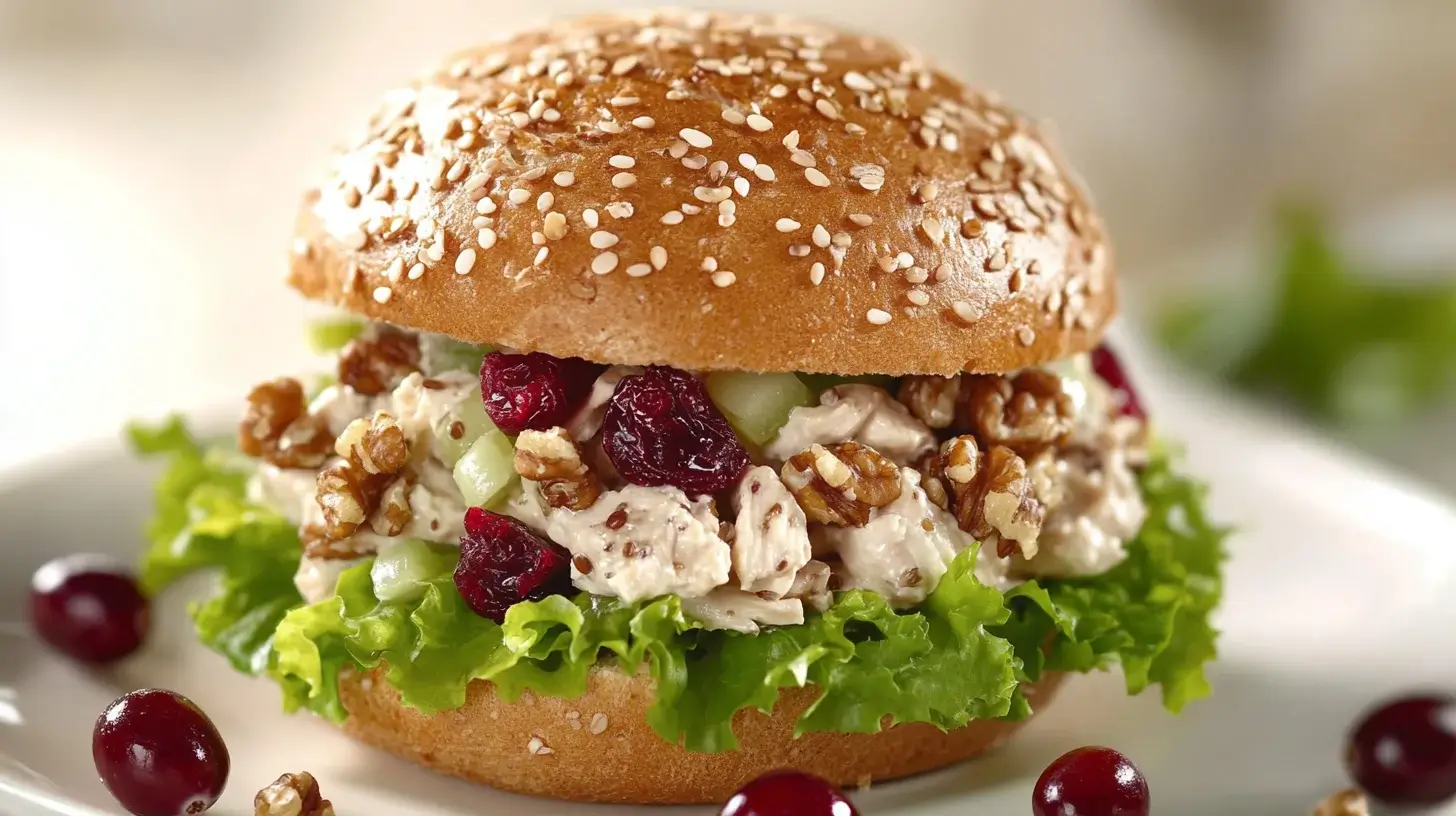 Cranberry Walnut Chicken Salad (4)